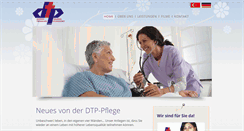 Desktop Screenshot of dtp-pflege.de